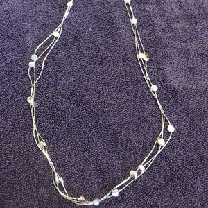 LOFT Silvertone Necklace